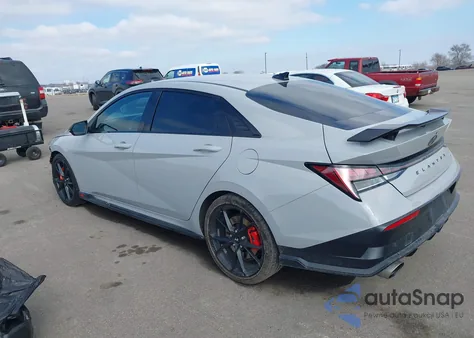 2025 Hyundai Elantra N из США, поврежденный, VIN KMHLW4DK3SU027151